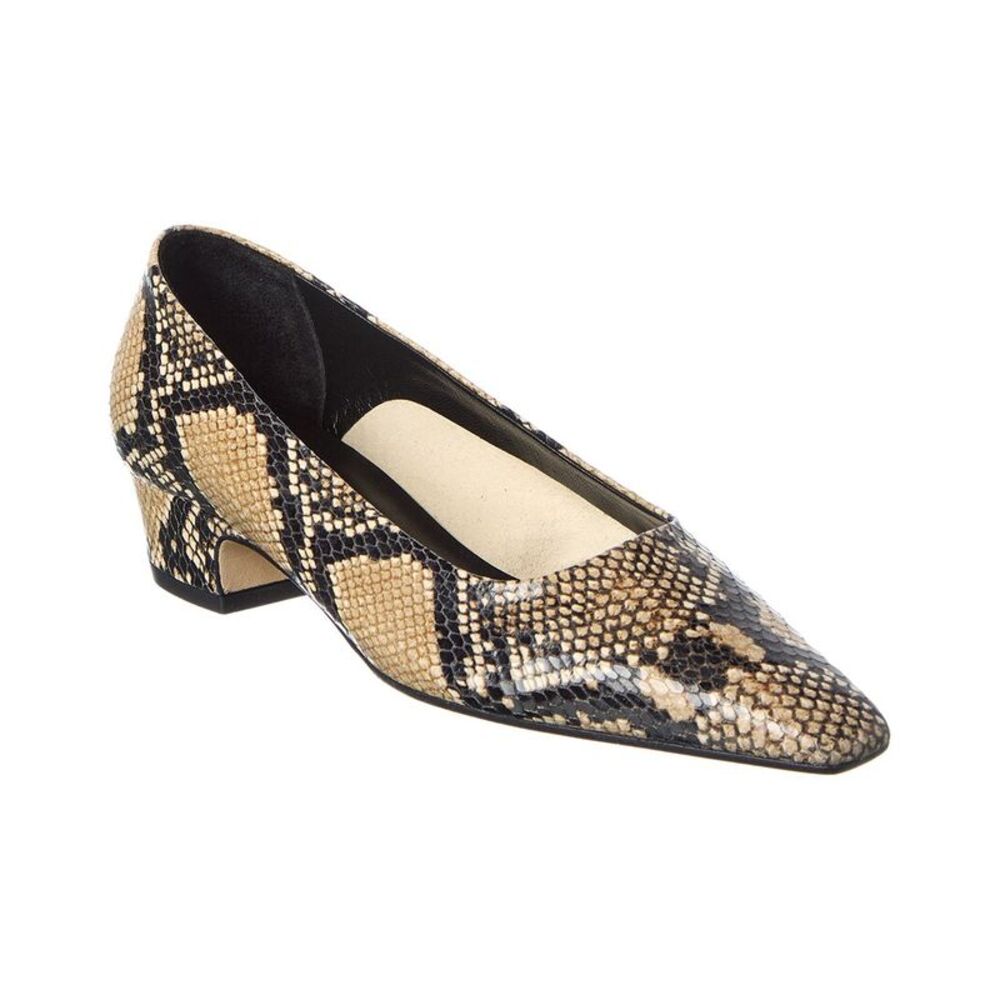 Aeyde Rory Snake-Embossed Pump, Multi